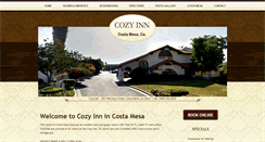 Desktop Screenshot of cozyinn.com